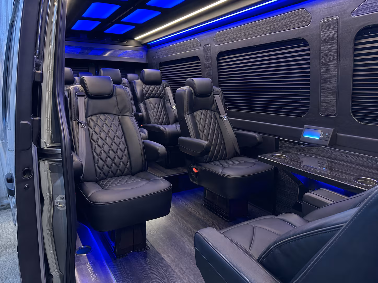 sprinter van transportation for groups and events across sioux city